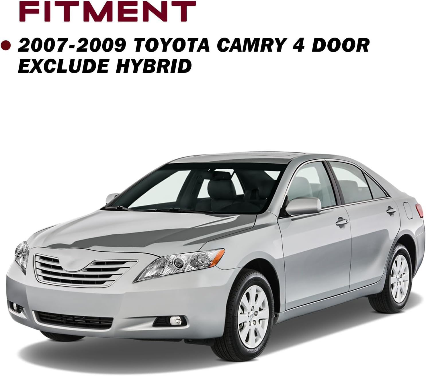 PHARE AVANT POUR TOYOTA CAMRY 2007-2009-SET DE 2PCS – Image 7