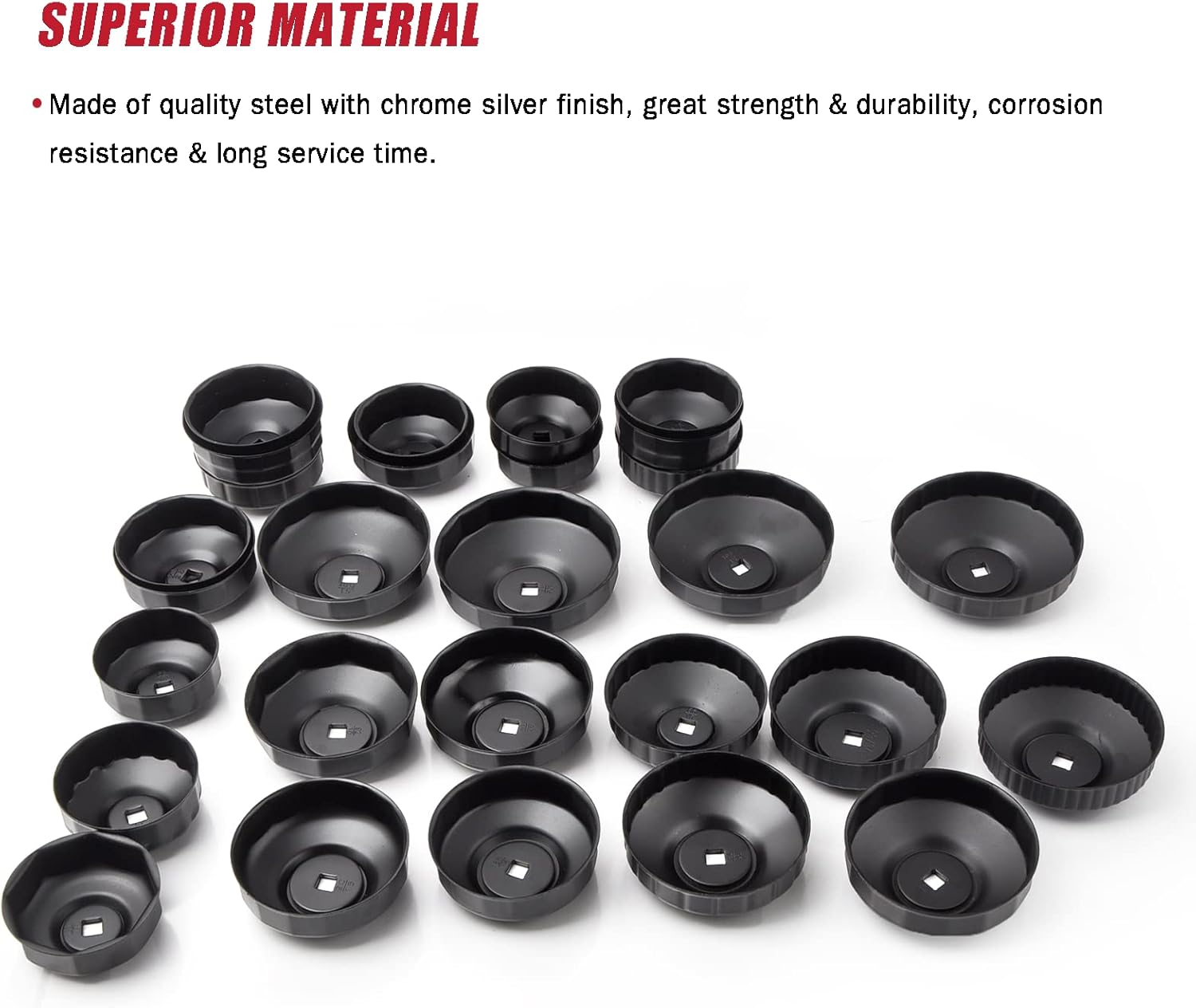 MALLETTE A A OUTIL SELTA 30-JEU DE CLES POUR FILTRES A HUILE A EMBOUT - ART.71930 – Image 2