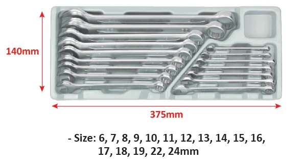 JEU DE CLE MIXTE SELTA- 81516 – Image 2