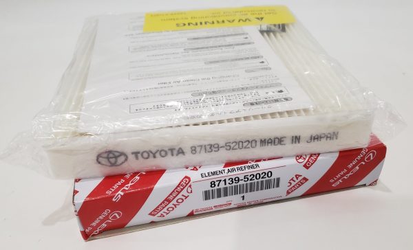 FILTRE D'HABITACLE TOYOTA  87139-51020