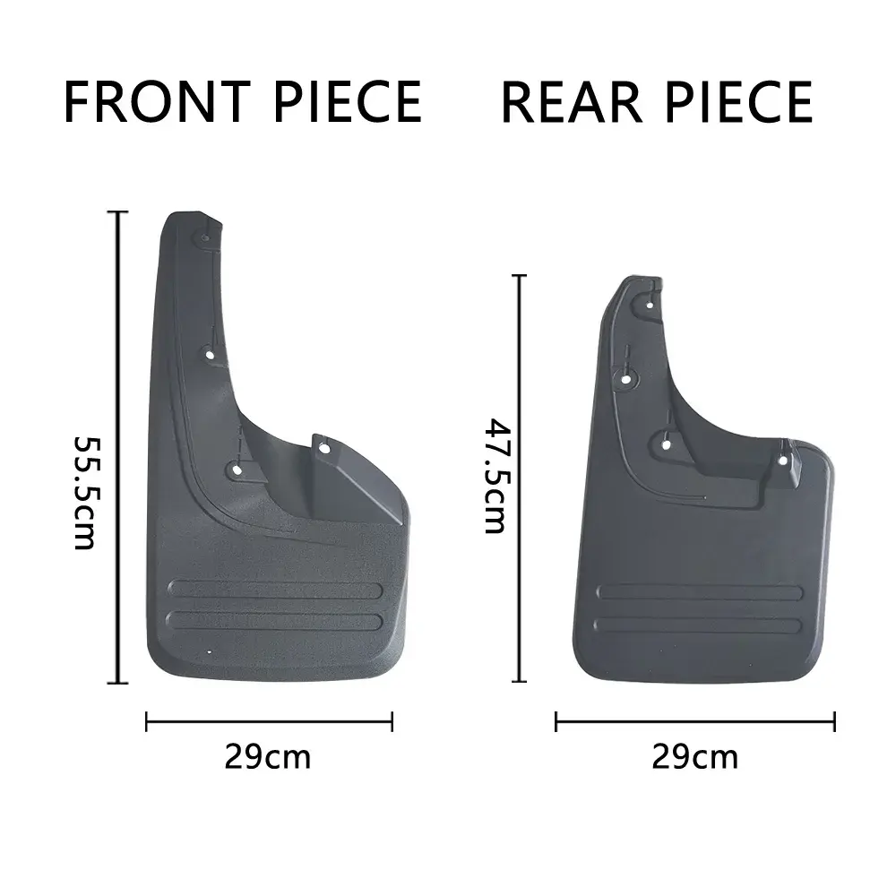 GARDE-BOUES TOYOTA HILUX REVO 2X2 2016 (MFS175KV)-JEU DE 4PCS – Image 3