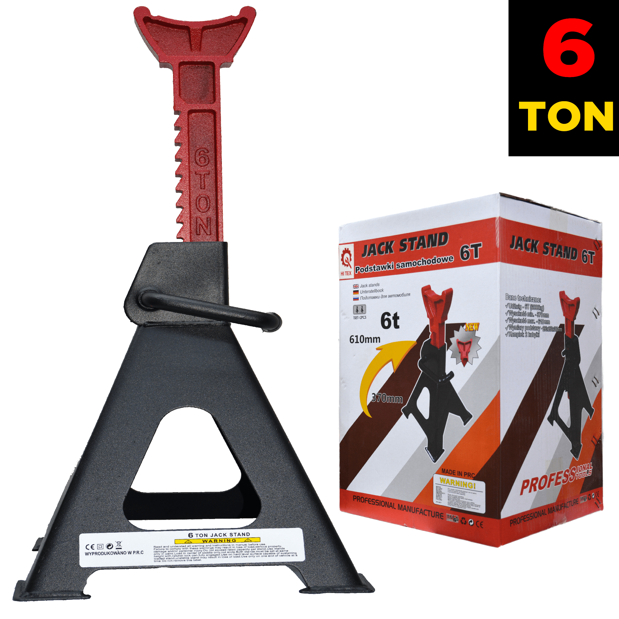 CHANDELLES DE LEVAGE 6 TONNES