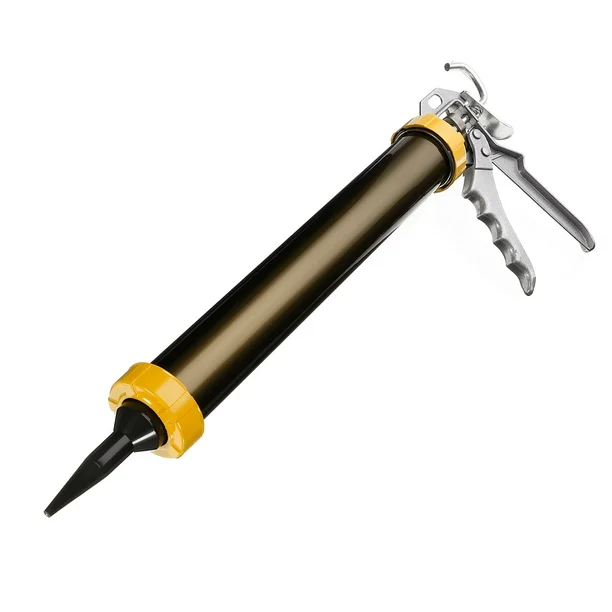 PISTOLET A CALFEUTRER EN ACIER INOXYDABLE