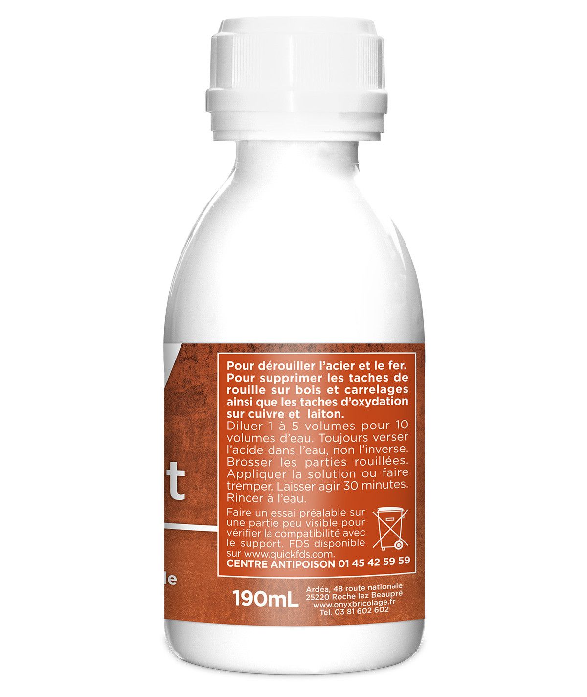DEROUILLANT ONYX 190ml – Image 2