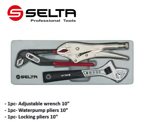 SET DE PINCES SELTA 5038 - 3PCS – Image 2